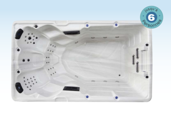Spa de nage – AquaFit 46 Jets